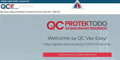 QC launches new vaccine registration portal .